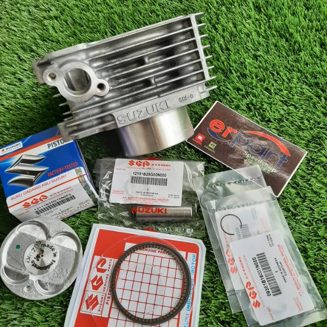 Blok seher piston satria Fu karburator raider 150