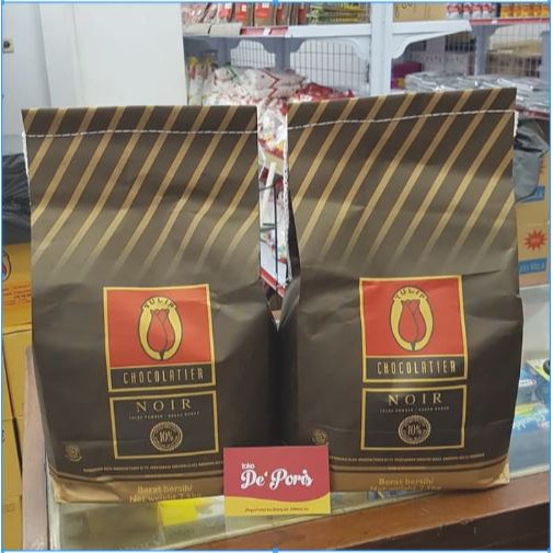 

Tulip Noir 250gr Coklat bubuk hitam