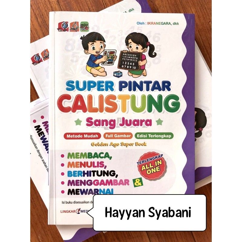 BUKU ANAK : Super Pintar Calistung Sang Juara [ Lingkar Media ]