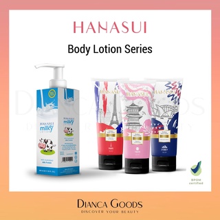 Jual HANASUI Milky Lotion Body Lotion Tokyo / Paris / Sydney | Hand And ...