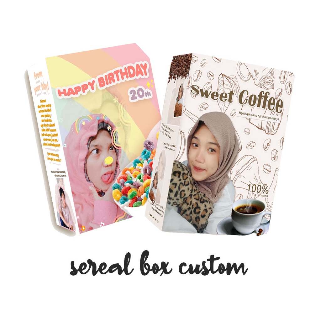 SEREAL BOX CUSTOM l SEREAL BOX