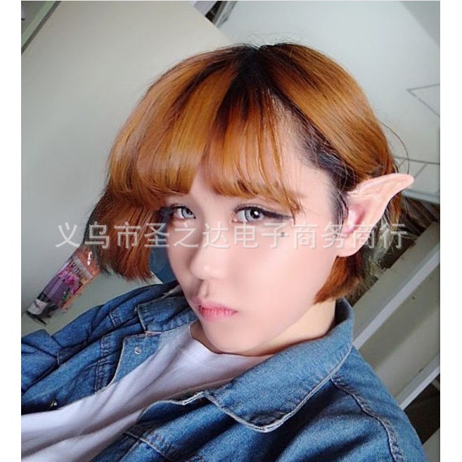 EEH telinga elf ear half setengah kuping mainan silikon silicone latex fairy