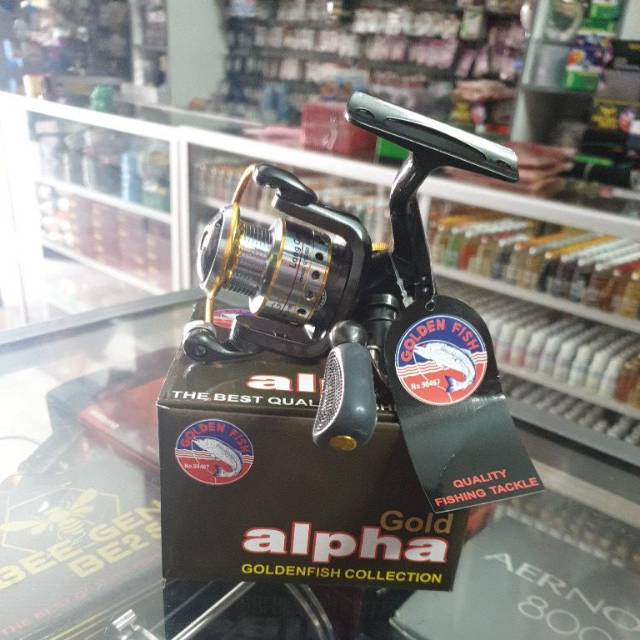 Reel Golden Fish Alpha Gold