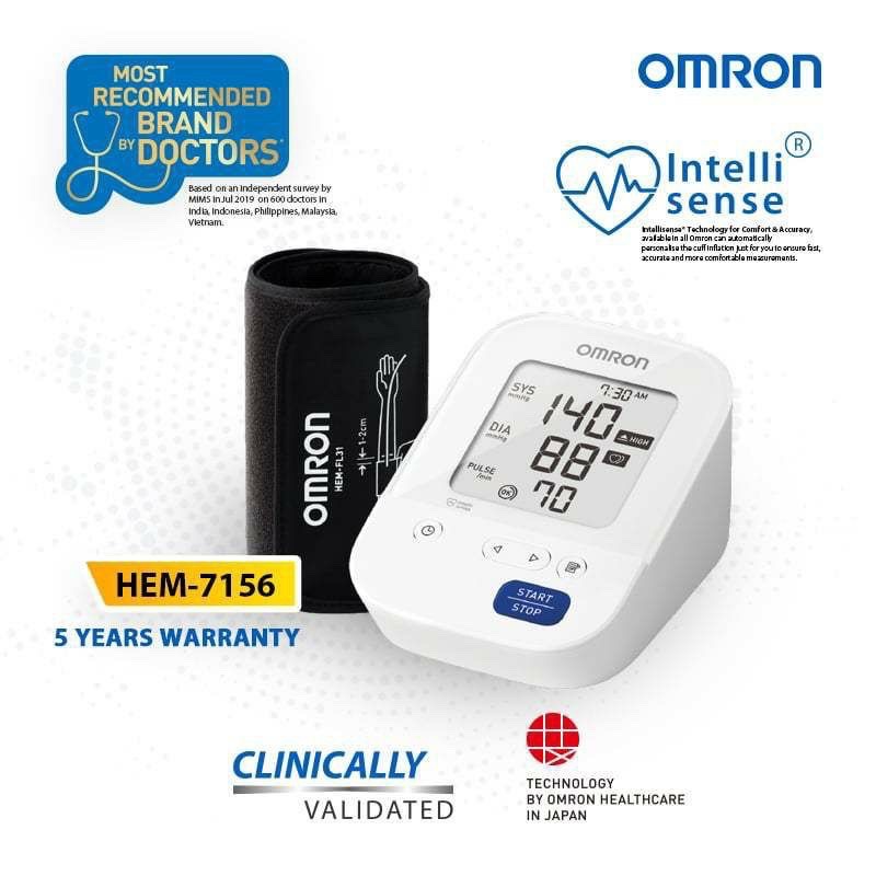 Tensimeter Digital Omron HEM 7156/Tensi Omron Manset  Besar Large Jumbo