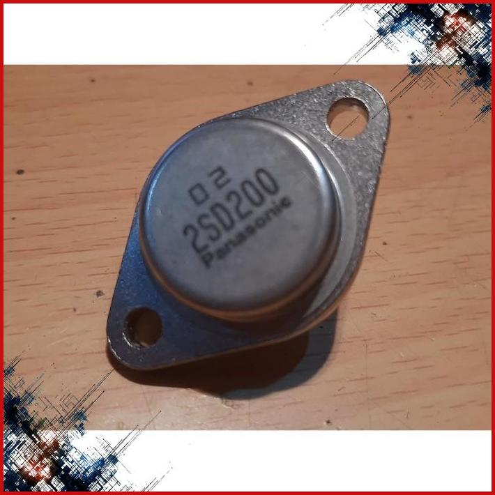 

Transistor 2SD200 2SD 200 D 200 D200 SD200 SD 200 Matsushita NOS