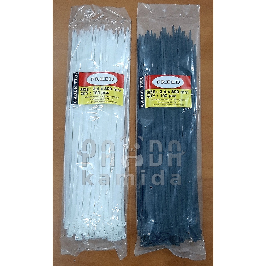 

100pcs Kabel Ties / Cable Ties / Kabel Tis FREED 30 cm