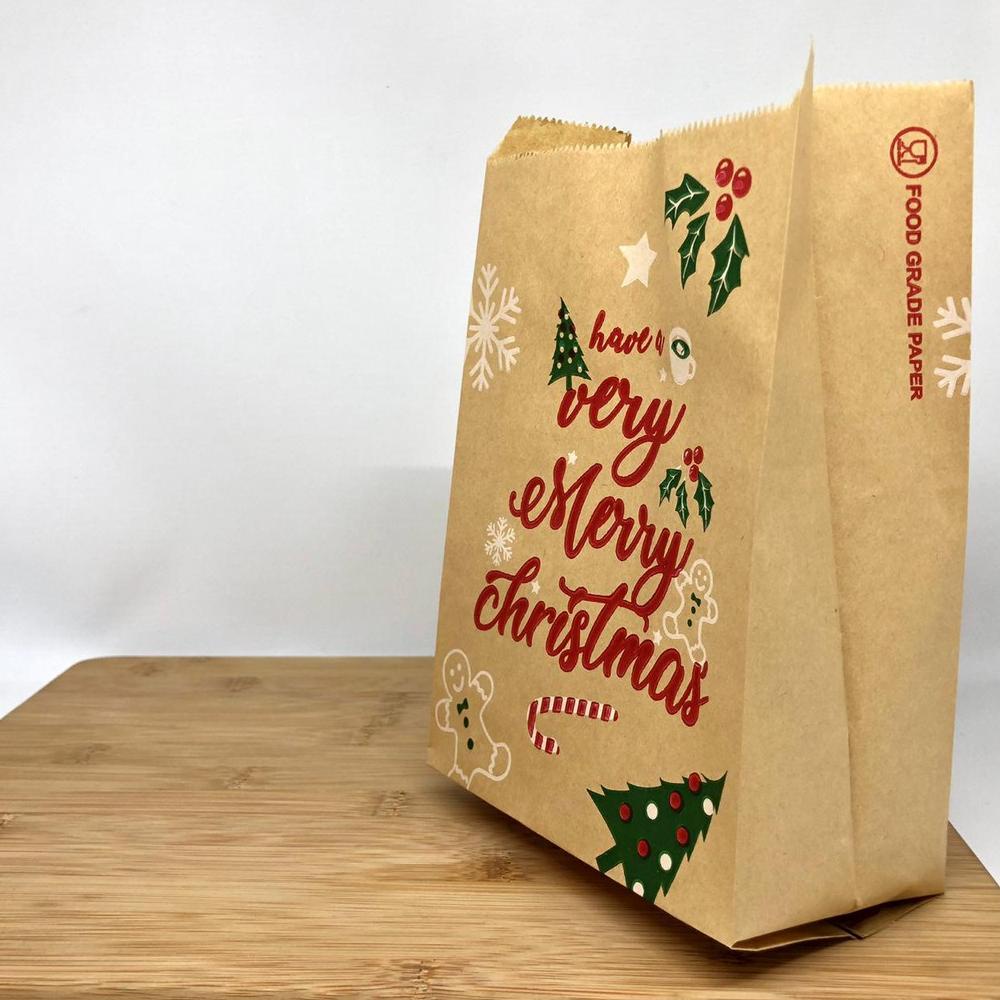

[100 Pcs] Paper Bag / Kantong Kertas (M) - Kantong Roti / Fried Chicken / Snack