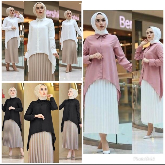 SALE ZR St safana / Set wanita muslimah kekinian / set hijab murah