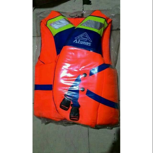 SIZE S - LIFE JACKET/ROMPI PELAMPUNG MERK ATUNAS UNTUK KESELAMATAN OLAHRAGA AIR-MURAH BANGET