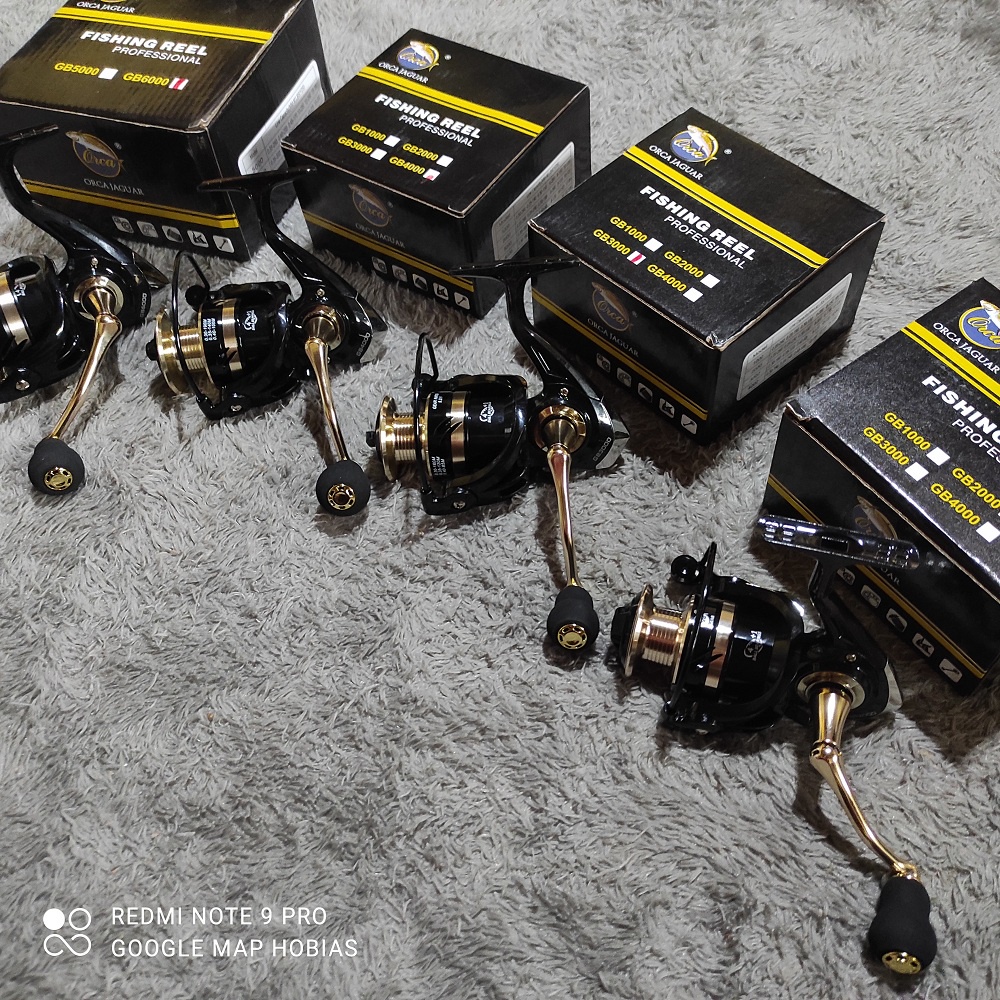 Reel Pancing Power Handle Orca Jaguar 1000. 2000. 3000. 4000. 5000. 6000
