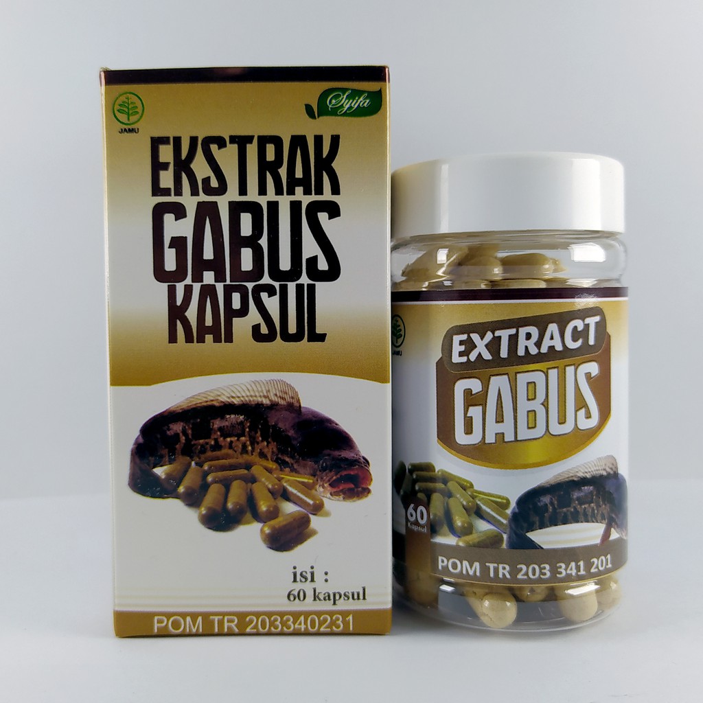 SYIFA Kapsul ekstrak ikan gabus