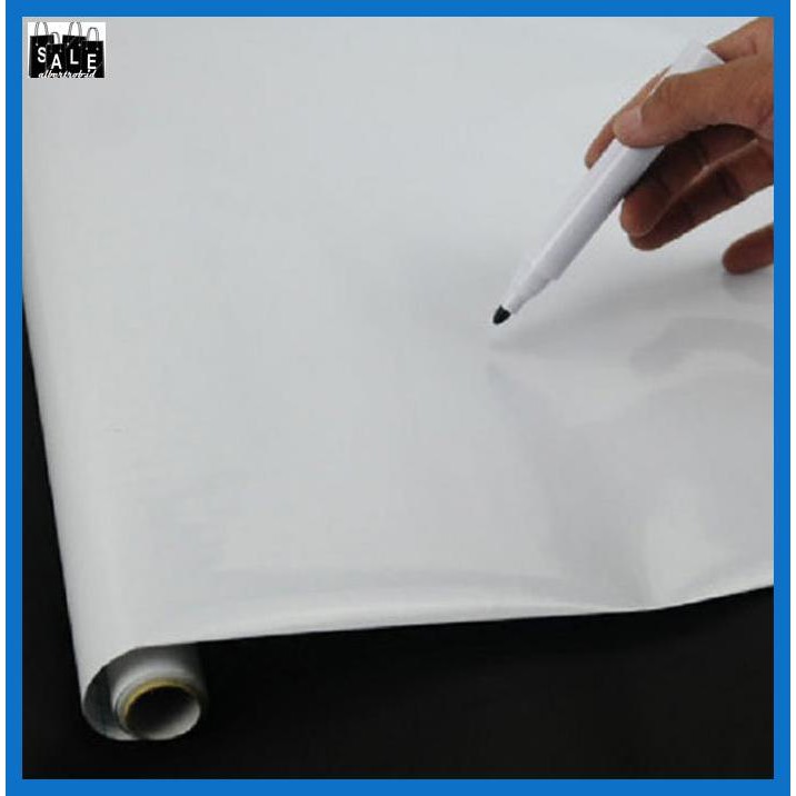 

STICKERWALL- DRY ERASE WHITE BOARD STICKER PAPAN TULIS SELF ADHESIVE WHITEBOARD TO -ASLIIII.