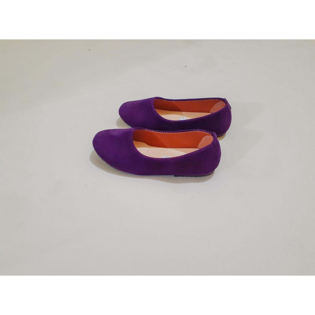 Sepatu Anak Perempuan Flatshoes Polos Anak