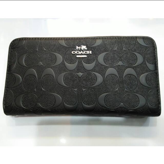 Dompet coach passport resleting panjang import