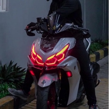 Hexaframe Aerox Full cuting laser,Frame DRL Aerox model BMW