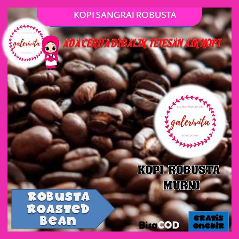 

Kopi Sangrai Robusta Original Murah 125 Gram/Kopi Biji Sangrai Robusta TemanggungA30
