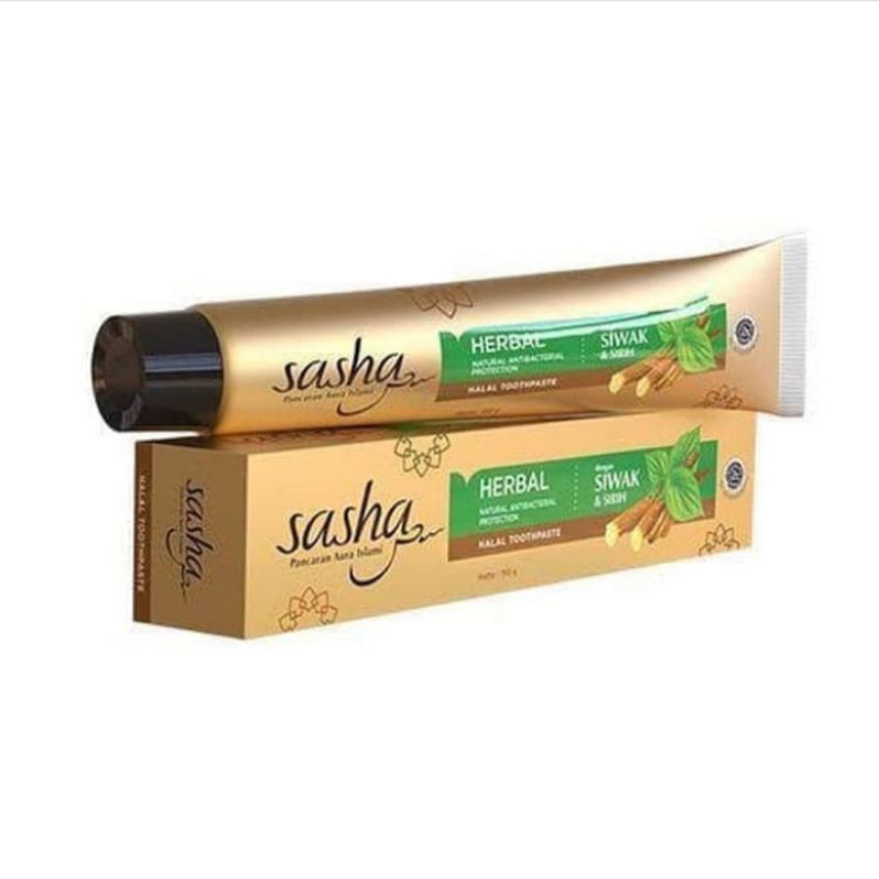 Sasha herbal siwak dan sirih halal 65gr