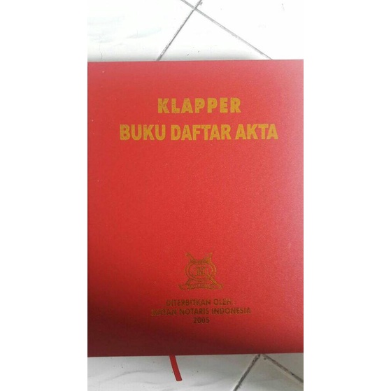 

ANDIENMALL.ID Notaris KLAPPER BUKU DAFTAR AKTA