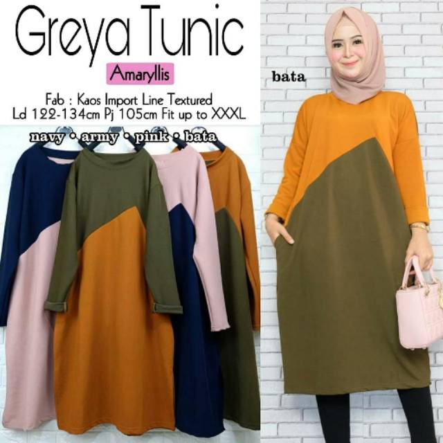 GREYA TUNIC BY AMARYLLIS