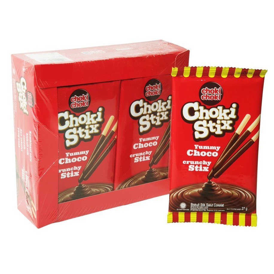 

Choki Stix 2000(Choki Choki Stick Cokelat) isi 12 Sachet