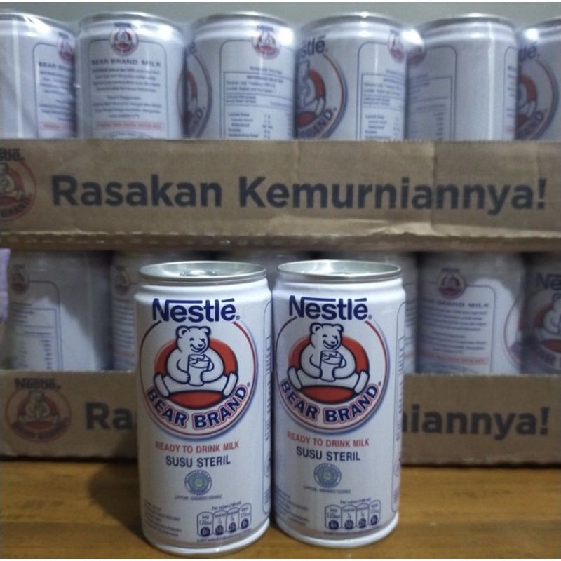 

(FREE BUBBLE) 30X BEAR BRAND SUSU CAIR - ONGKIR LEBIH MURAH