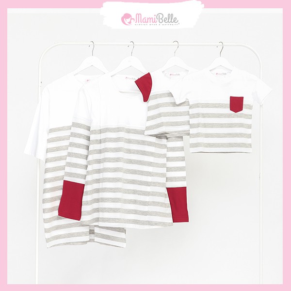 

Mamibelle Ohana-R Family Set Hamil & Menyusui Blouse Misty Premium