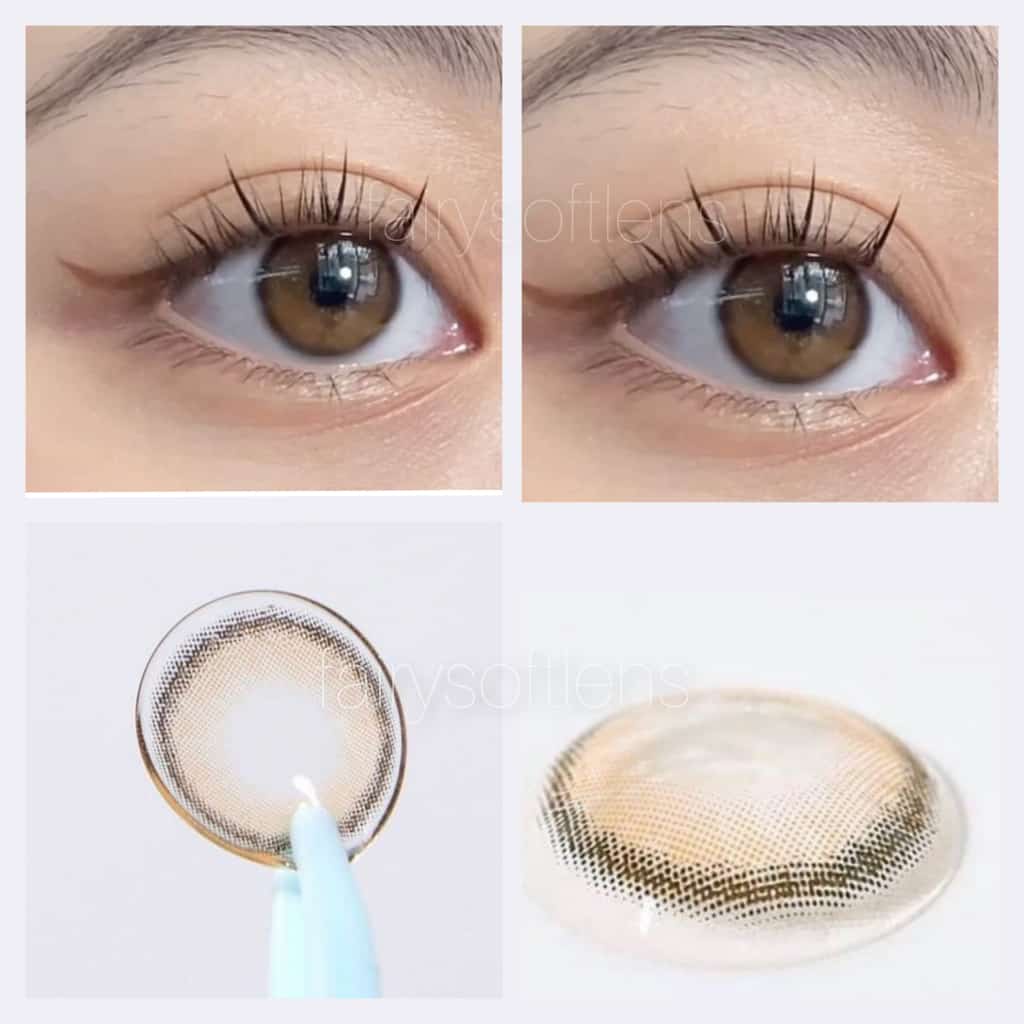 Softlens Kitty Mini Olivia Light Brown / KONTAK LENSA