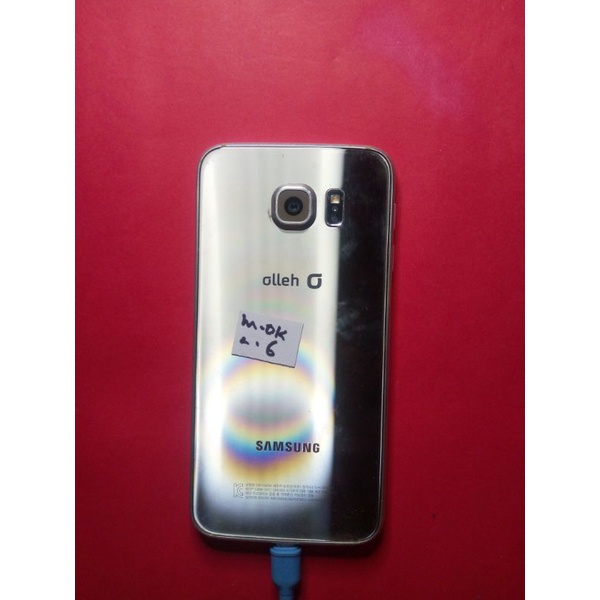 HANDPHONE MURAH SAMSUNG GALAXY S6 FLAT BEKAS/MINUS