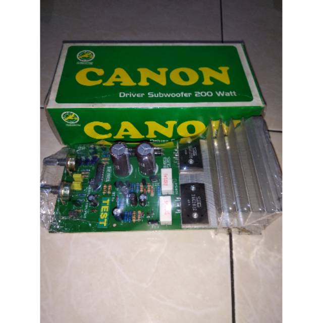 Kit driver subwoofer 200 W - CANON