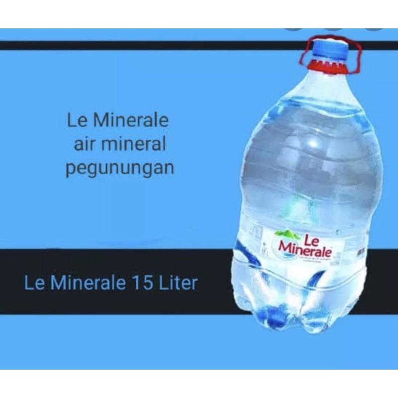 

Le Mineral Galon 15Liter