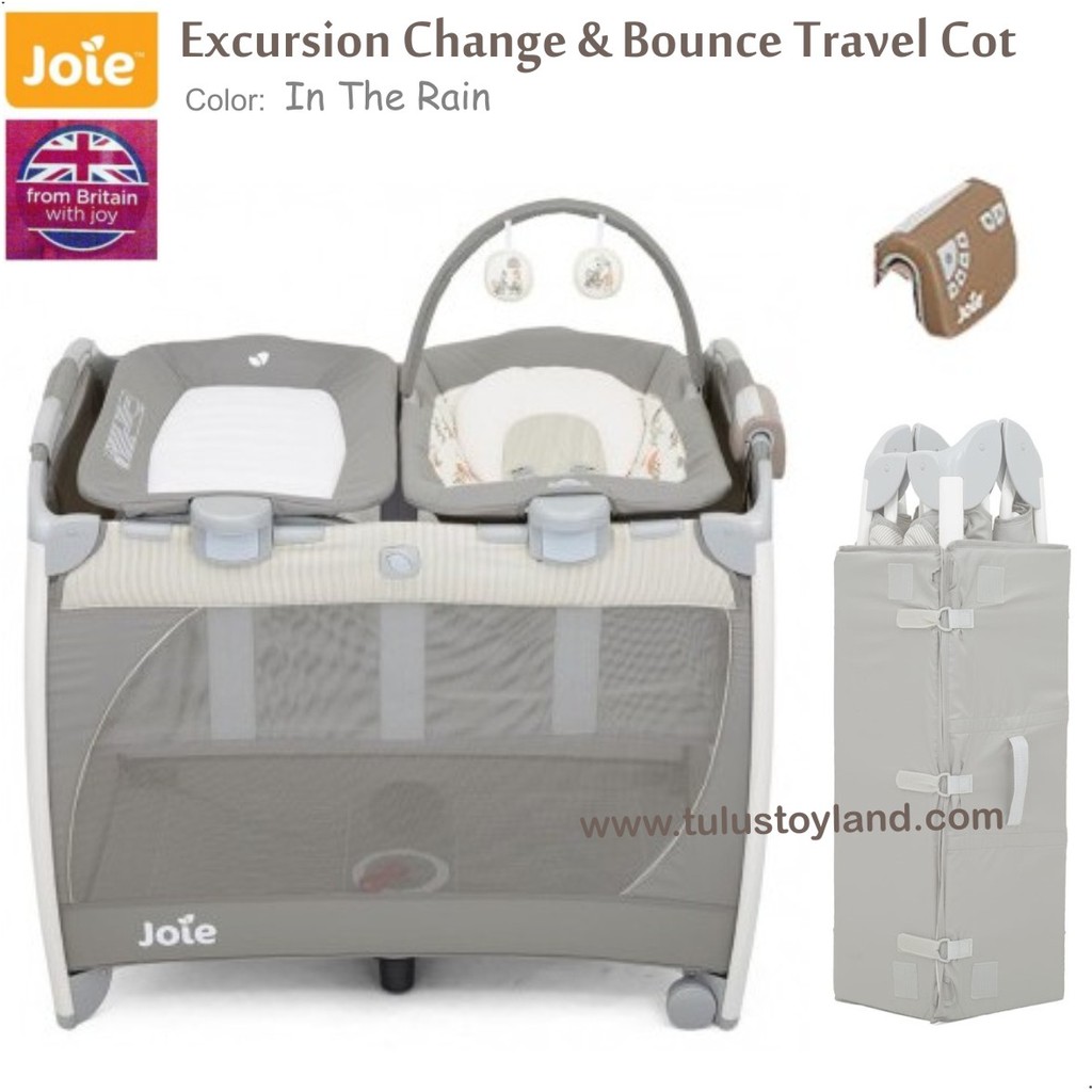 joie excursion travel cot mattress
