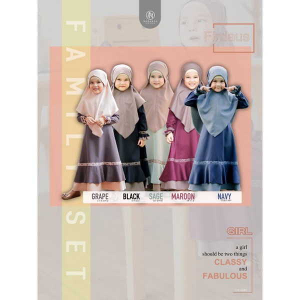 Firdaus Family set by Nararya