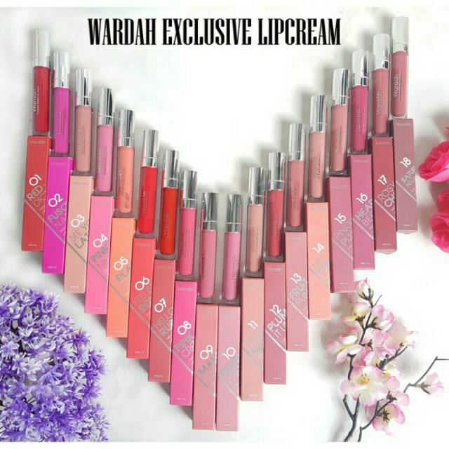 Lipstik Wardah Exclusive Matte Lip Cream ORIGINAL