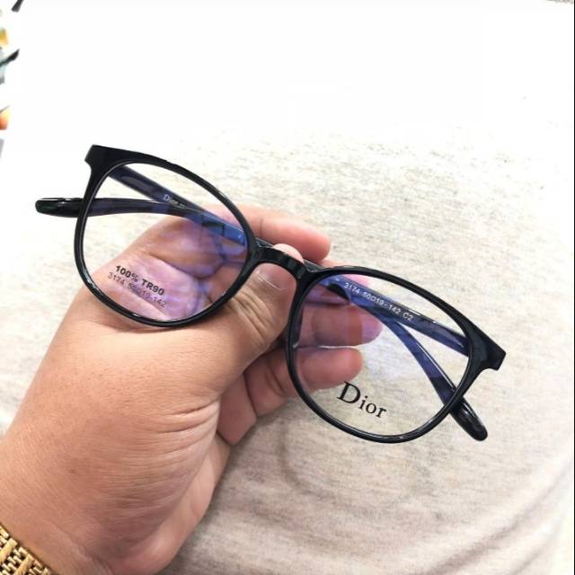 Frame dior tr 90 elastis ,ringan.
