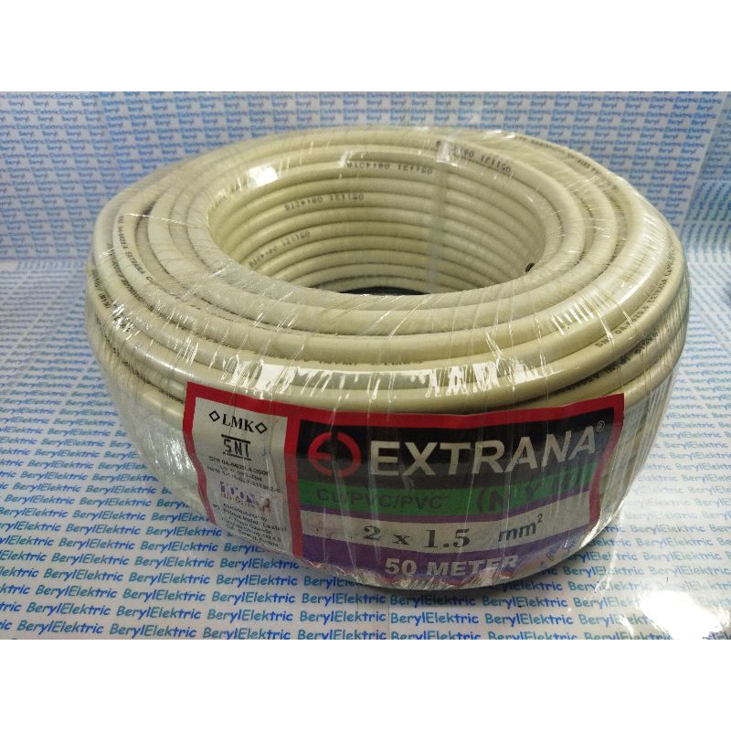 KABEL LISTRIK EXTRANA SNI LMK 2×1.5