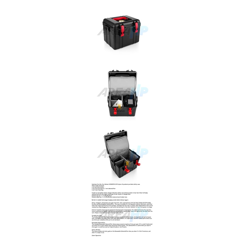 Dry box Dry cabinet Andbon B 10 Portable Safety Case