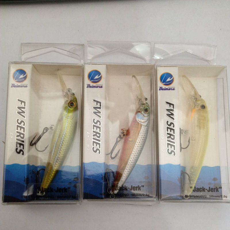 DAIMARU LURE FW SERIES JACK JERK 50MM/2,8 GRAM