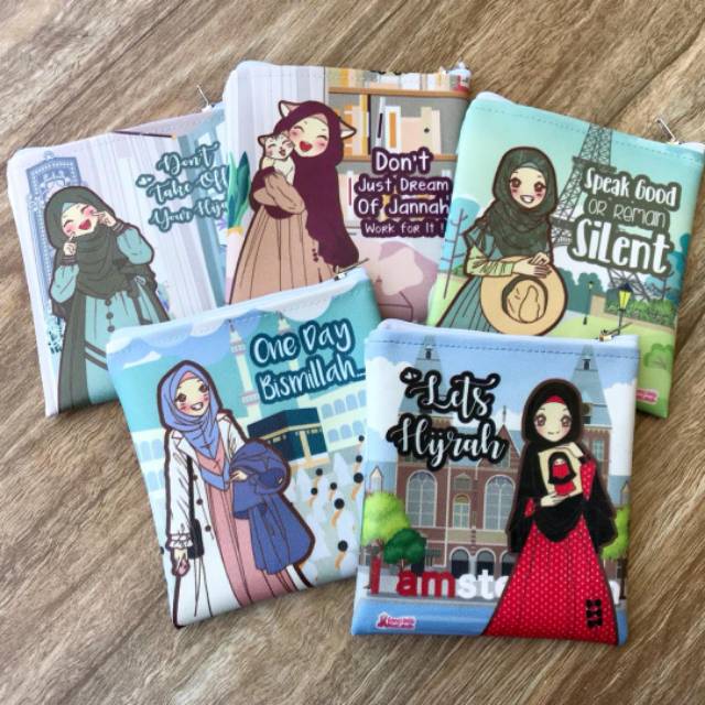 DOMPET KOIN UNYU MUSLIMAH