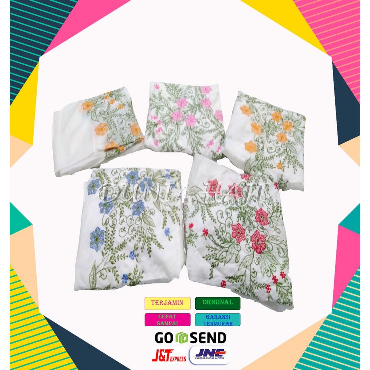 Mukena Remaja Dewasa Bahan Import Rayon Zoe Lembut Dan Nyaman Ti  XQ473  Putih Katun Bsy Bordir Mu