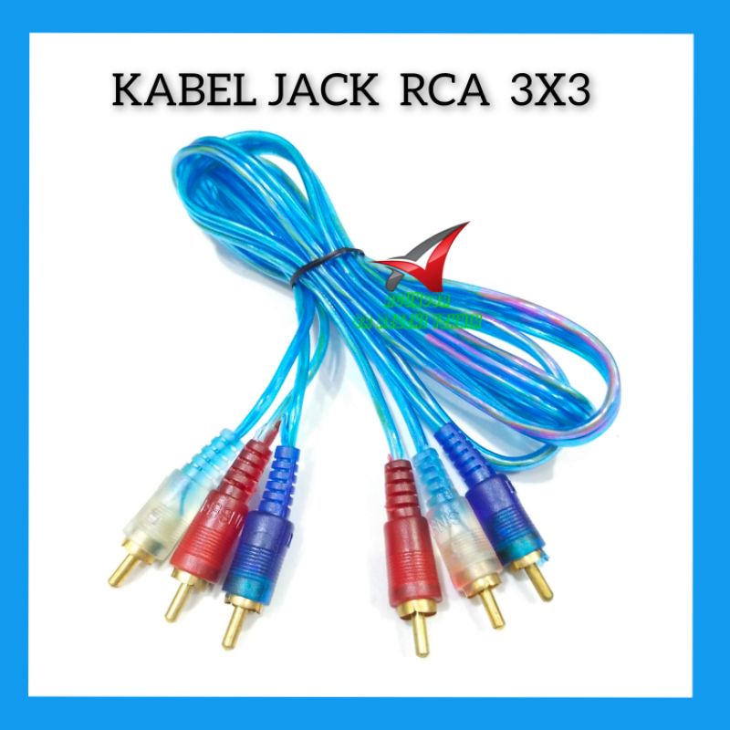 Jual Kabel Audio Rca Kabel Jack X Jack Tv Ke Dvd Shopee Indonesia