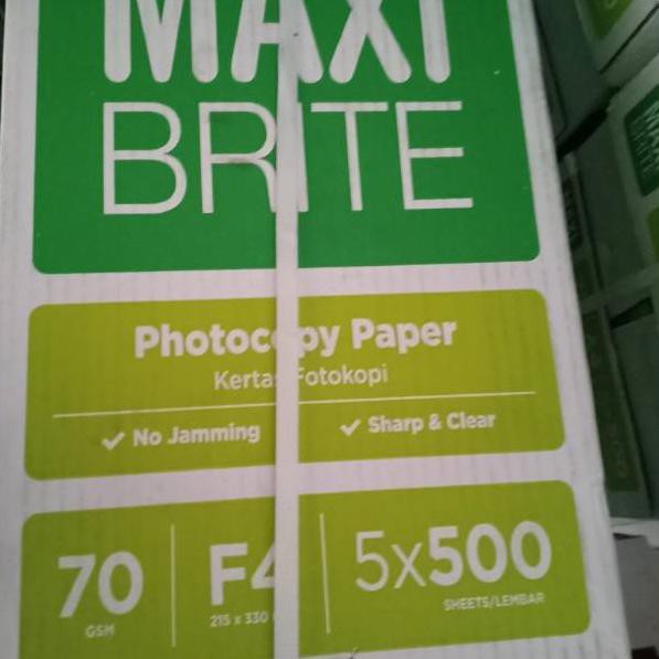 

Hot Promo Kertas HVS F4 maxi 70 gram 1 dus ..