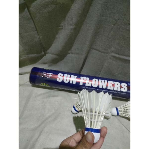 SHUTTLECOCK SUN FLOWERS BIRU