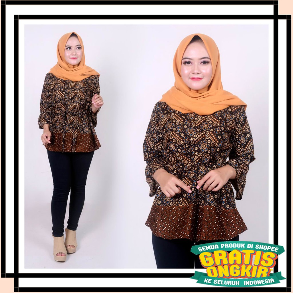 BUAT KONDANGAN ARISAN PERNIKAHAN COUPLE PASANGAN / Atasan batik wanita mataram