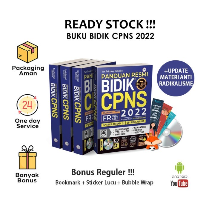 

Panduan Resmi Bidik CPNS 2021 & Big Psikotes +CD, Notes, dll - Forum E KPL401