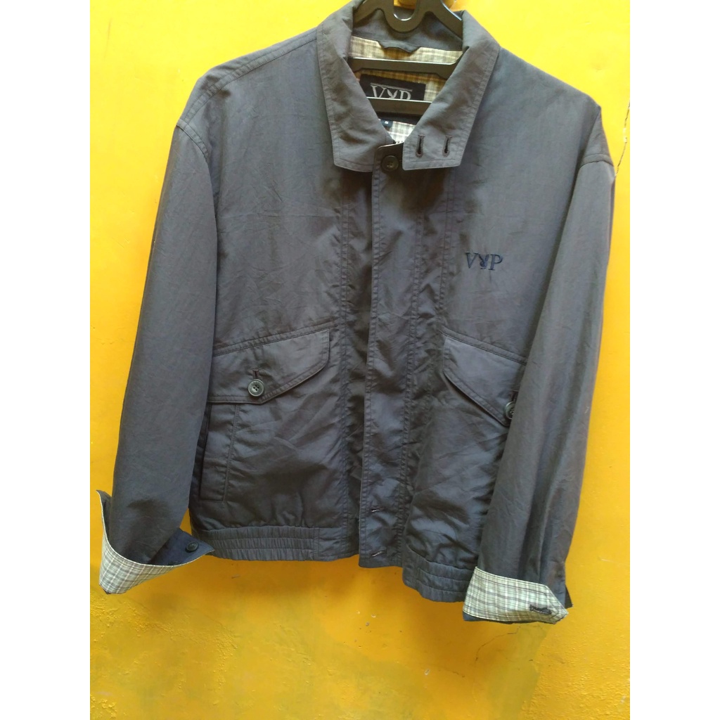jaket Vintage PlayBoy VIP harington jaket second kotak-kotak