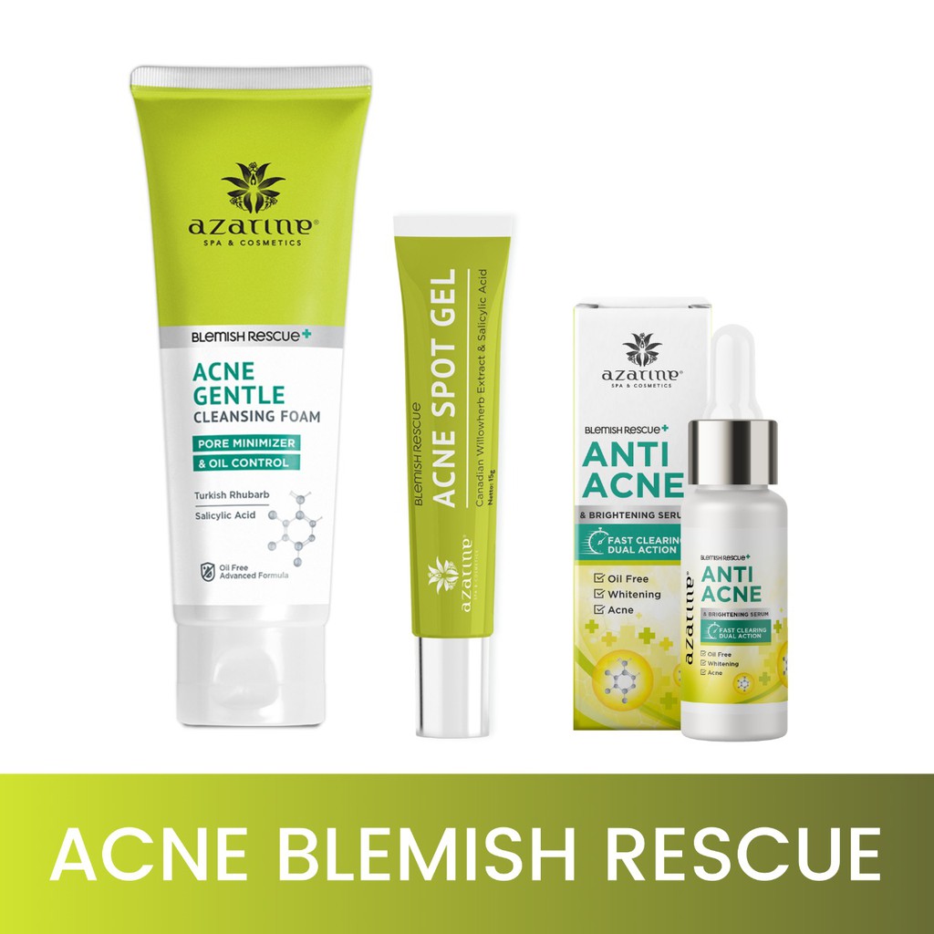 AZARINE ANTI ACNE &amp; BRIGHTENING SERIES