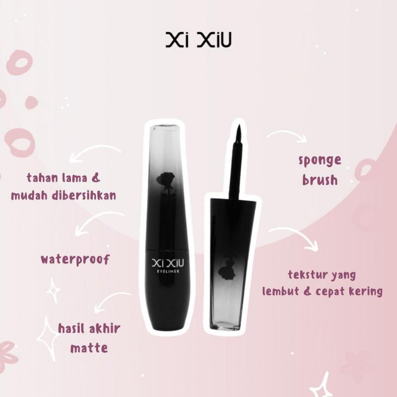 XI XIU Eyeliner Black