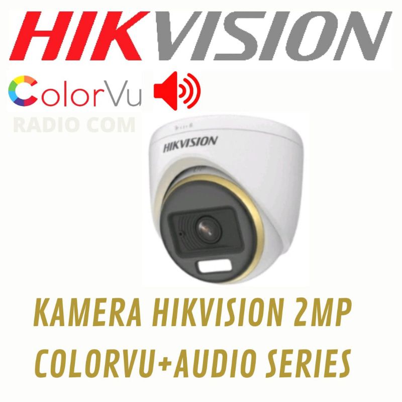 KAMERA CCTV HIKVISION COLORVU+AUDIO 2MP