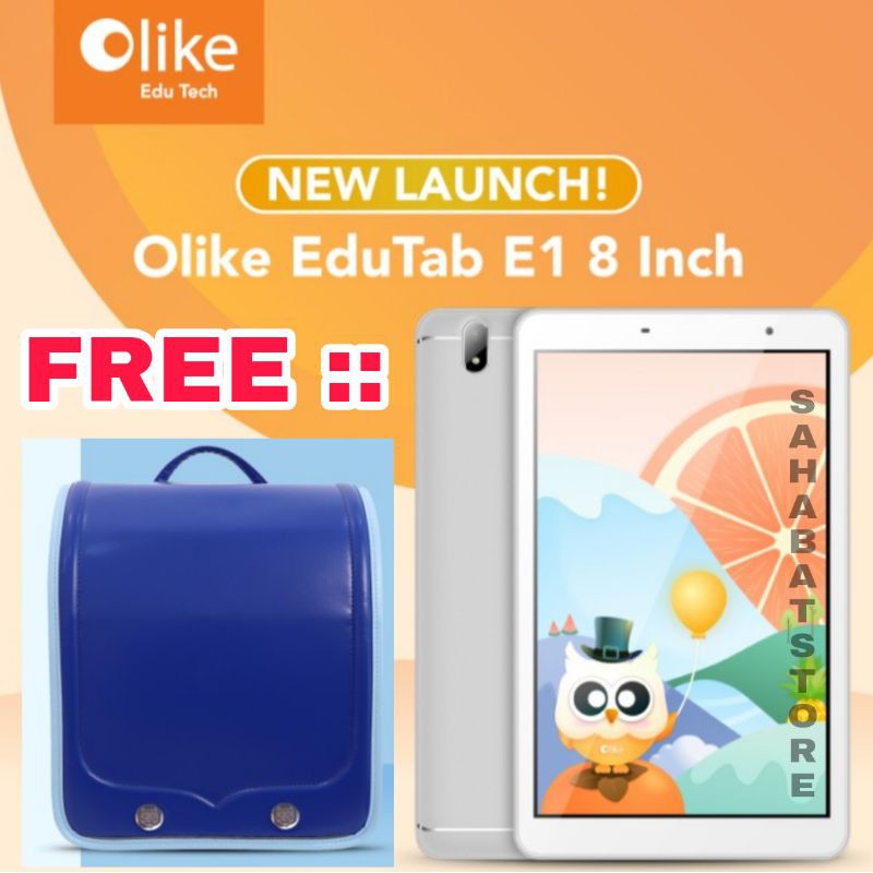 OLIKE EDU TAB E1 8 INCH GARANSI RESMI