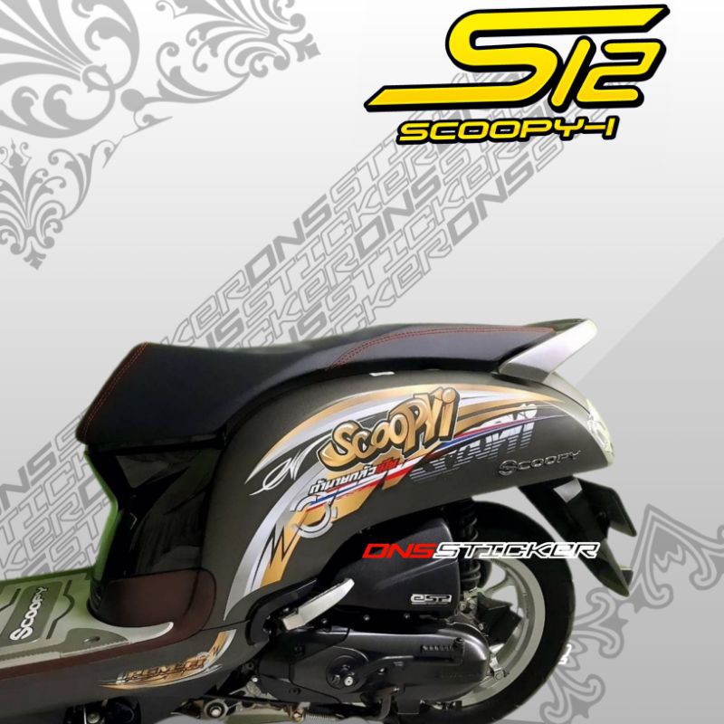 Striping transparan scoopy i stylish
